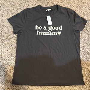 Maurices Gray Short Sleeve Crew Neck Tee